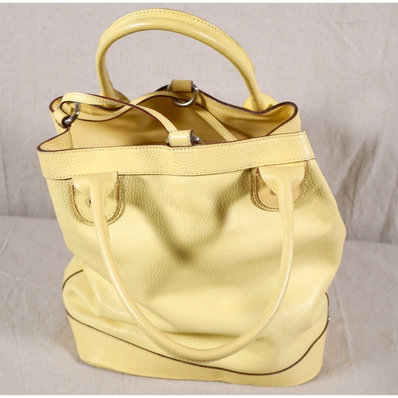 Falor Leather Bucket Bag - Picture 3 of 16